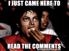 Comments are love/hate.